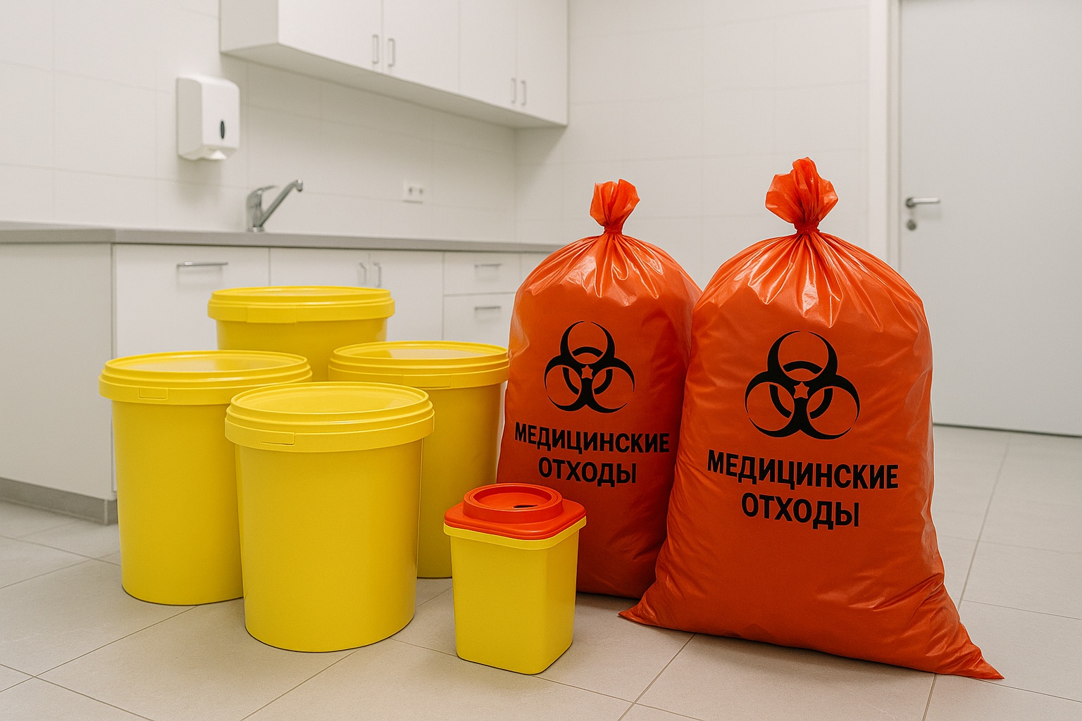 Утилизация медицинских и биологических отходов в Старой Руссе – вывоз, сбор, лицензия, цены от 12 руб. – ПроМусор